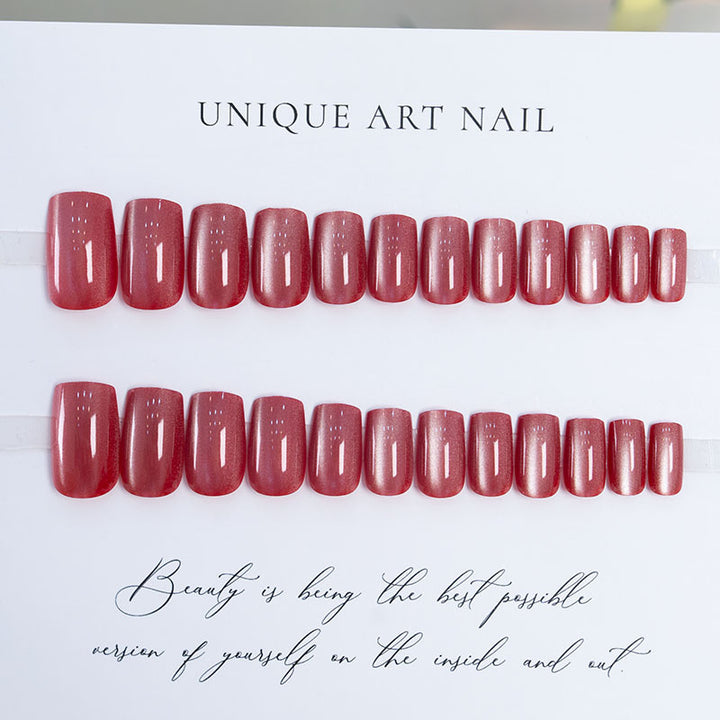 Ombre Square Press-On Nail Set
