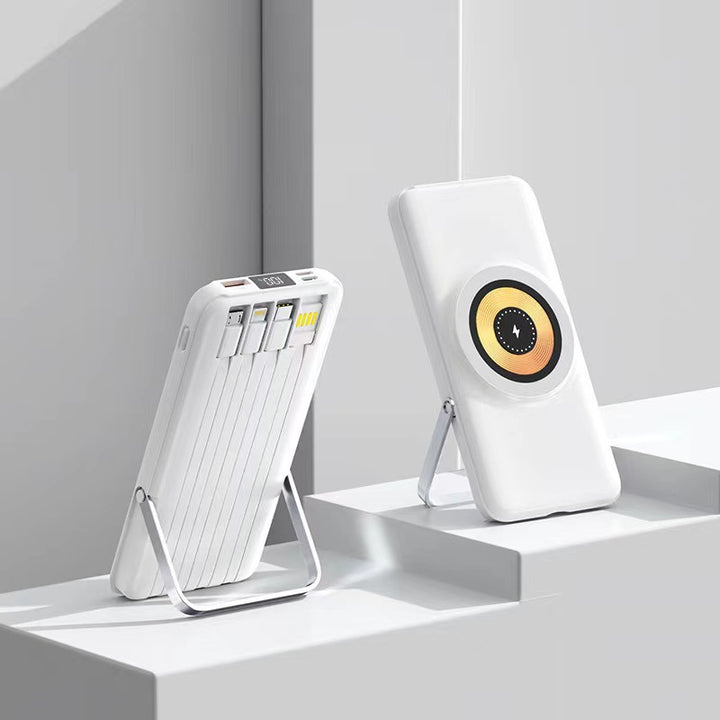 Multifunctional power bank with wireless charger and integrated stand Stornfield