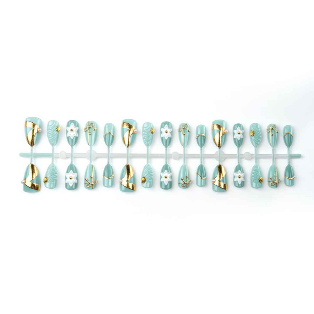 Decorative Press-On Nails Stornfield