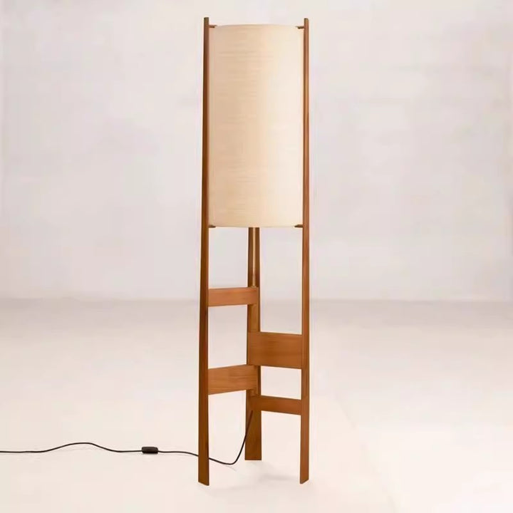 Minimalist Wooden Floor Lamp