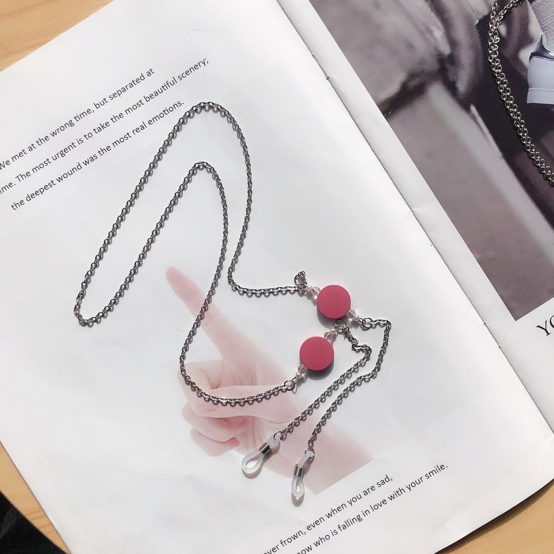 Stylish Dual-Strand Eyewear Holder Chain Stornfield