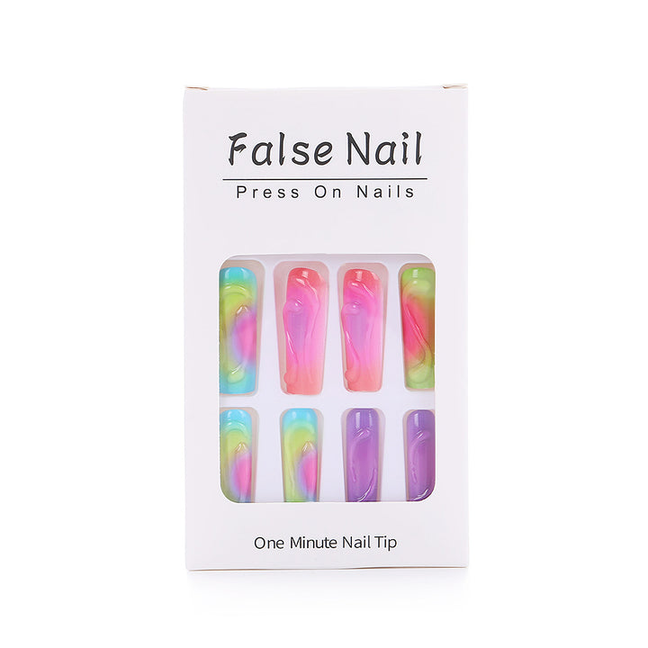Trendy Colored Artificial Nails Stornfield
