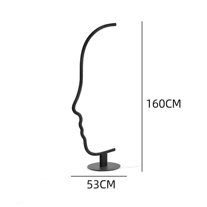 Artistic Outline Standing Lamp