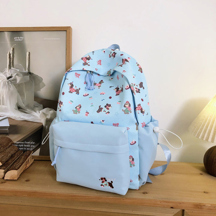 Playful Animal Print Backpack Stornfield