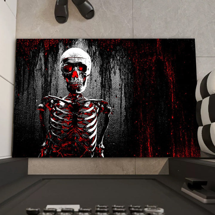 Halloween-Themed Decorative Mat