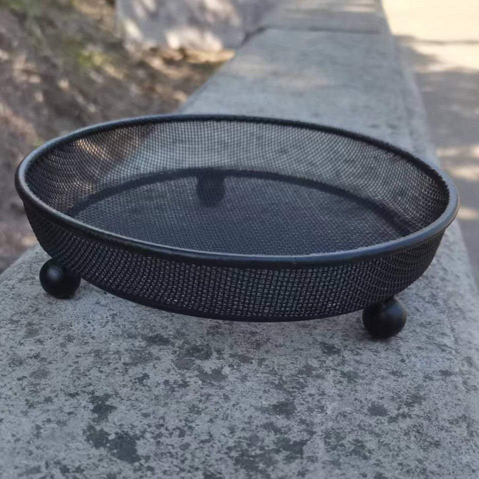 Decorative Metal Storage Basket Stornfield
