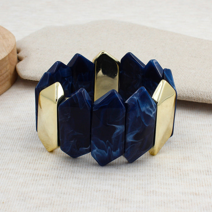 Geometric Resin Bracelet Stornfield