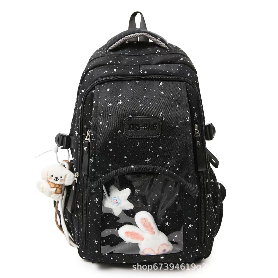 Whimsical Star-Patterned Backpack Stornfield
