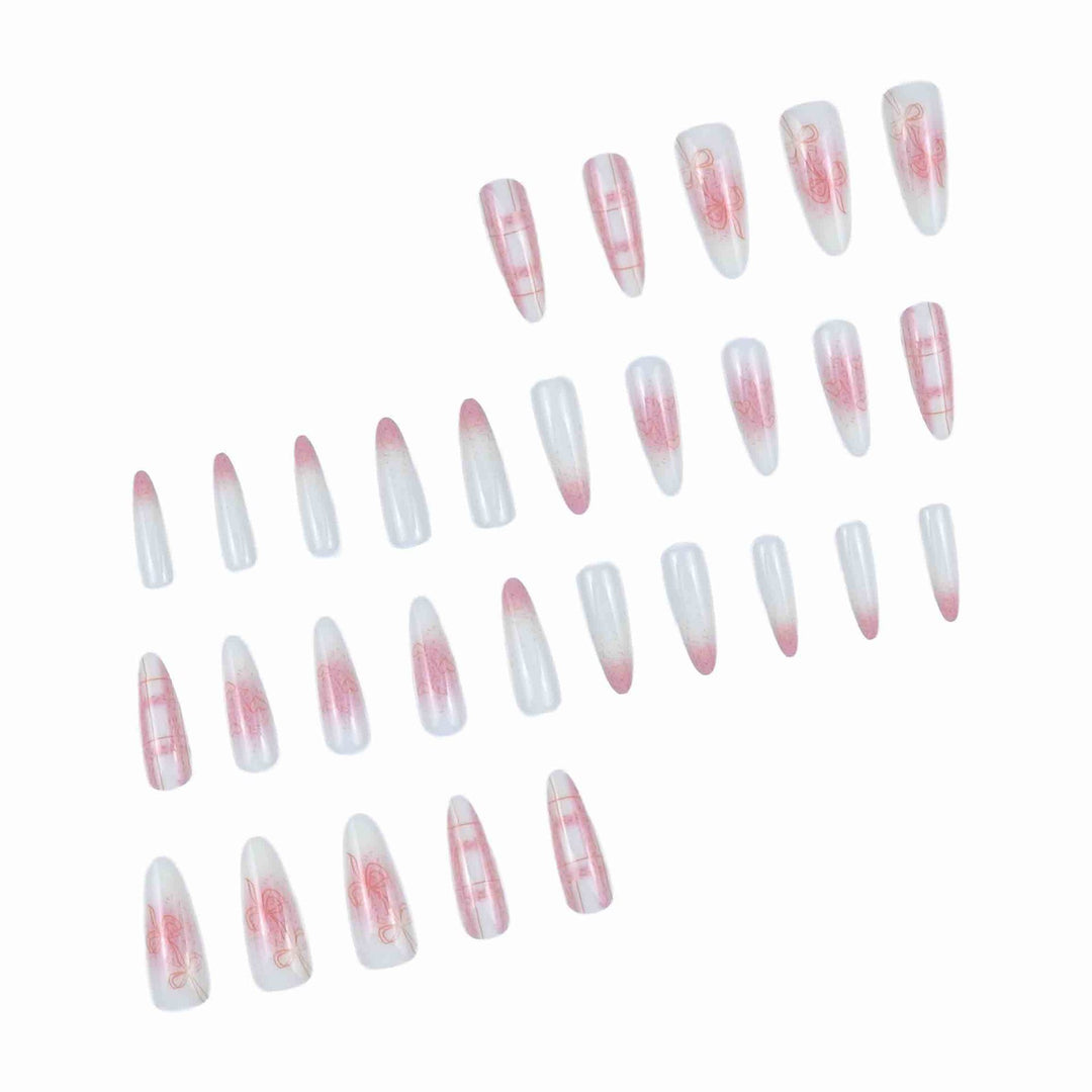 Artistic Stiletto Nail Design