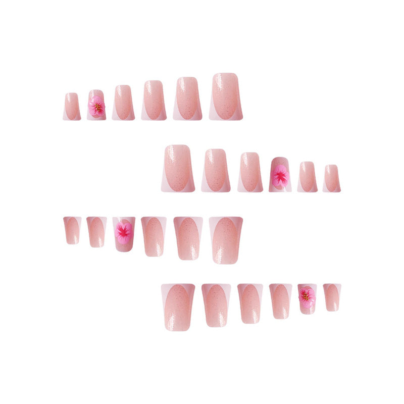 Floral Design Press-On Nails Stornfield