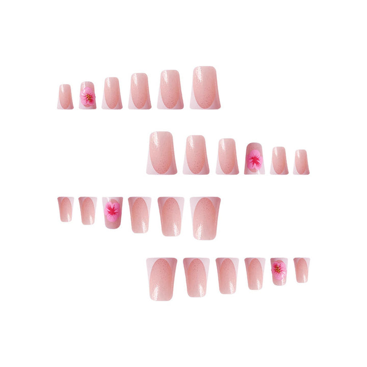 Floral Design Press-On Nails Stornfield