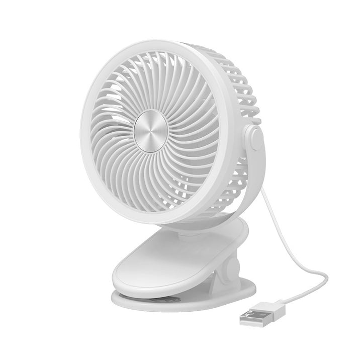 Unisex Compact Table Fan with Flexible Clamp Attachment Stornfield