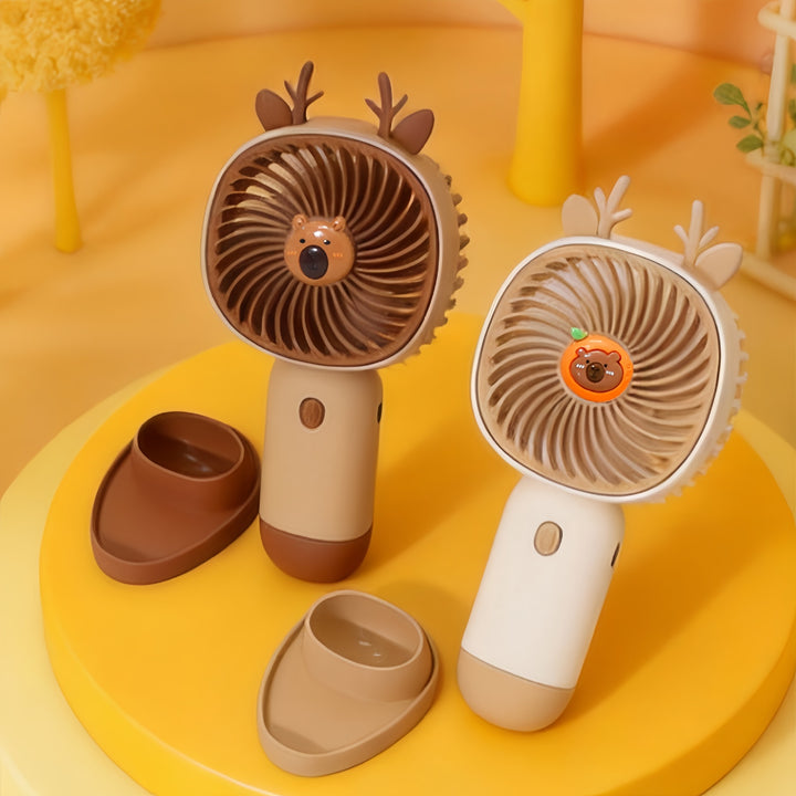 Women Portable Mini-Fan with Cute Design Stornfield