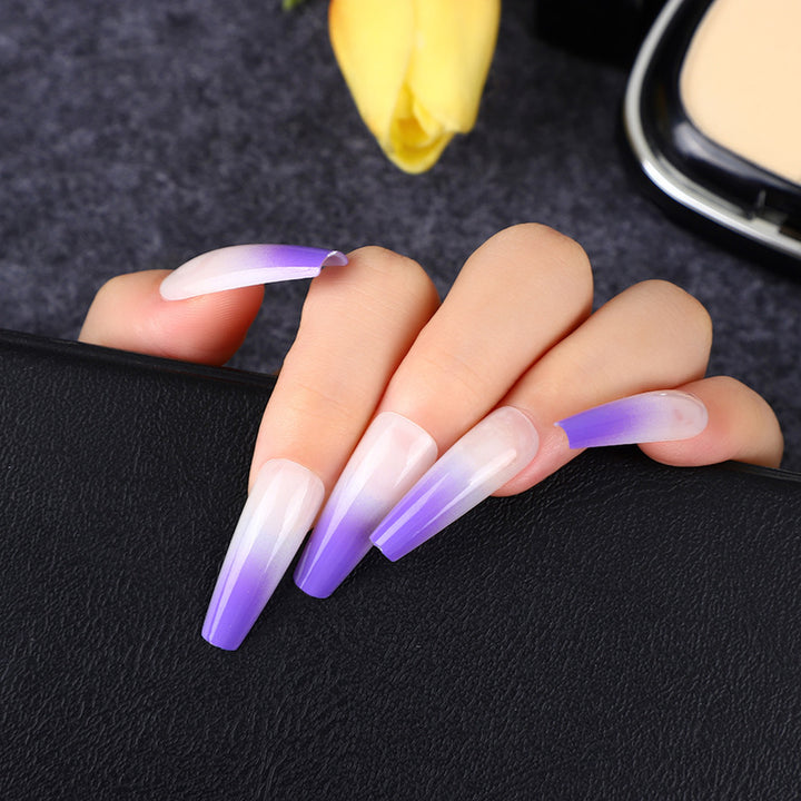 Artificial nails in elegant ombre design Stornfield