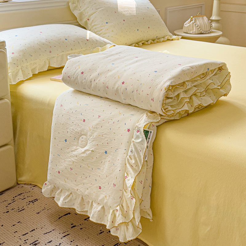 Playful Patterned Throw Blanket