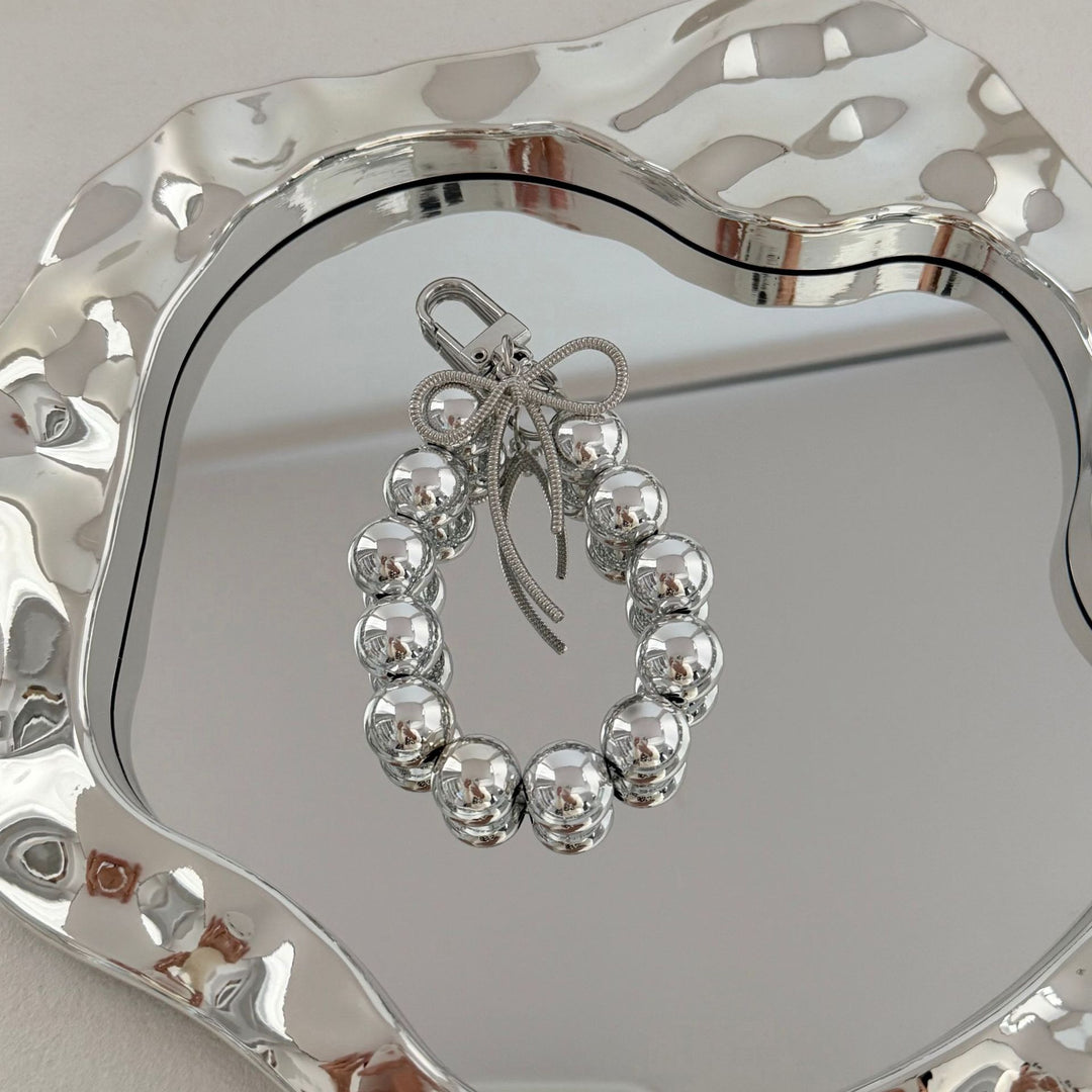 Elegant Beaded Charm Keychain Stornfield