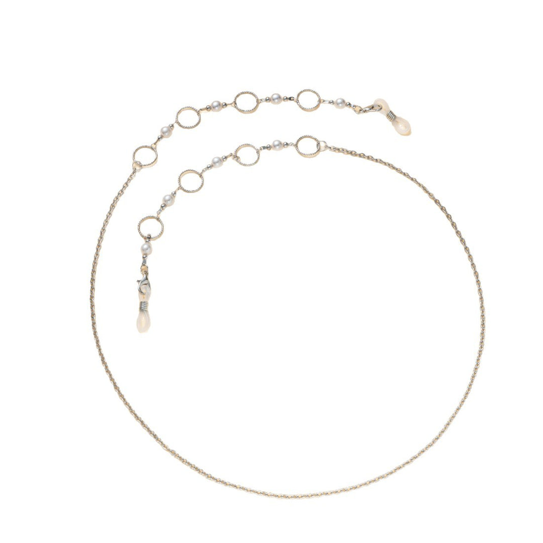 Pearlescent and Chain Eyewear Necklace Stornfield
