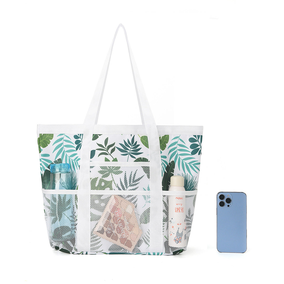 Spacious beach bag with breathable mesh design Stornfield