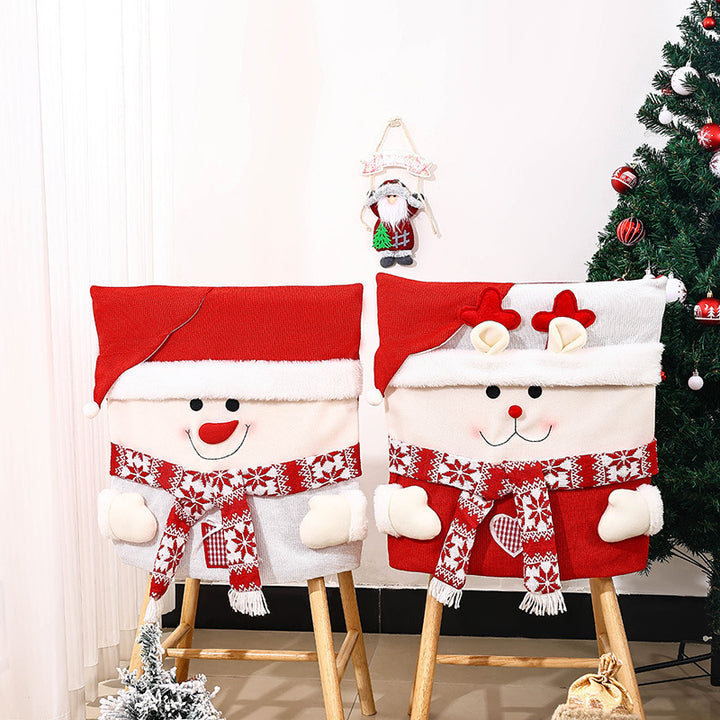 Festive Christmas Chair Cover Stornfield
