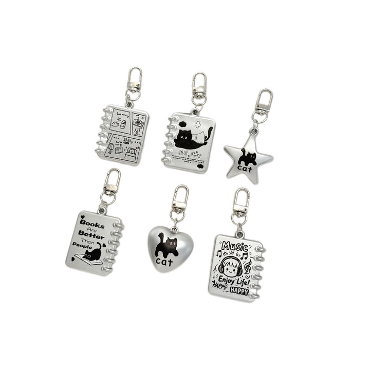 Cute Cat Star Charm Keychain Stornfield