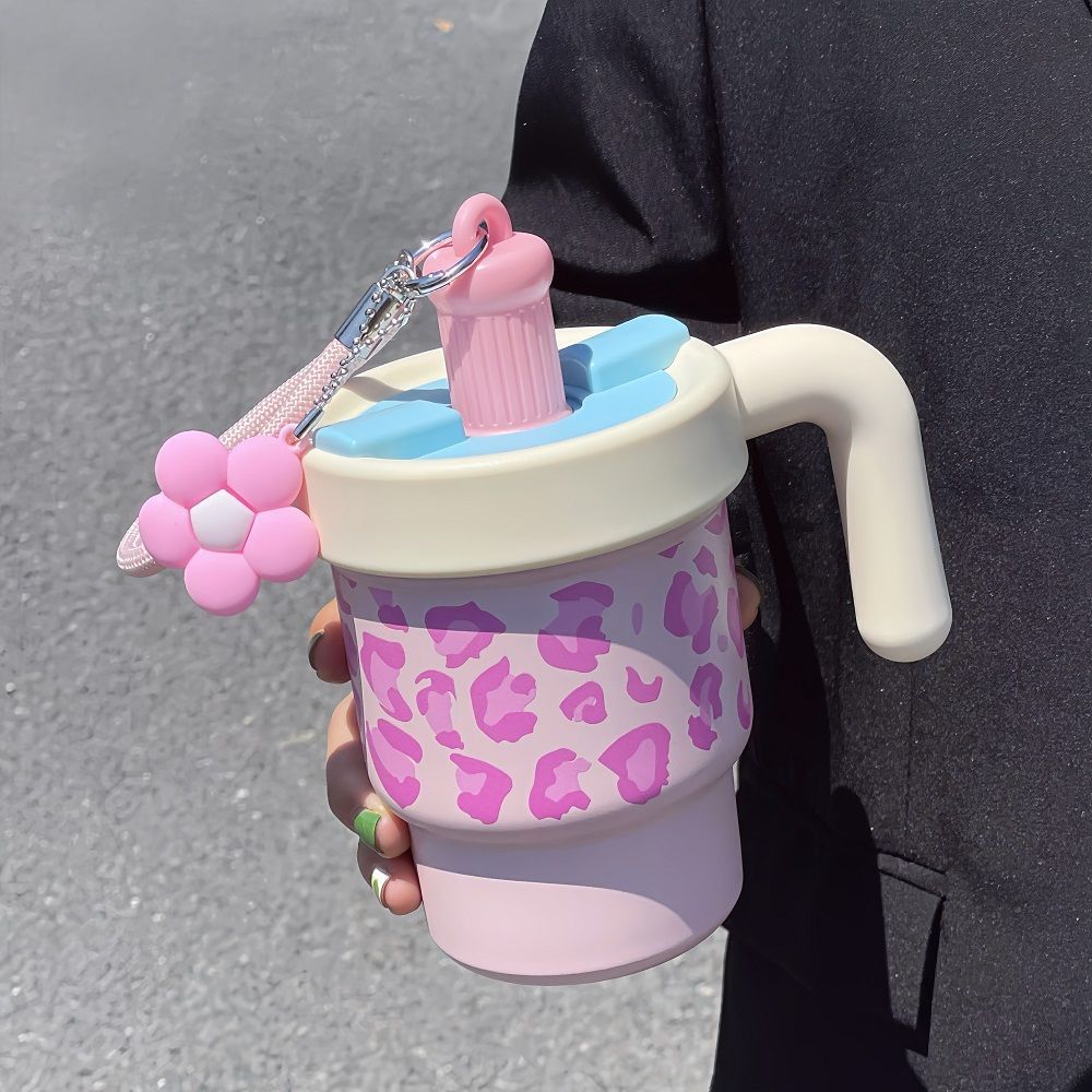 Ladies insulating cup with creative handle and animal design Stornfield
