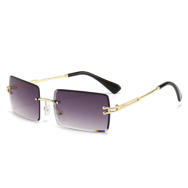 Women's fashionable rectangular sunglasses with gradient lenses Stornfield