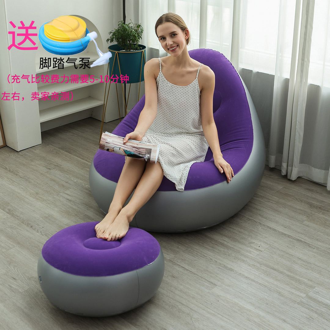 Women's Inflatable Comfort Sofa with Ergonomic Backrest Stornfield