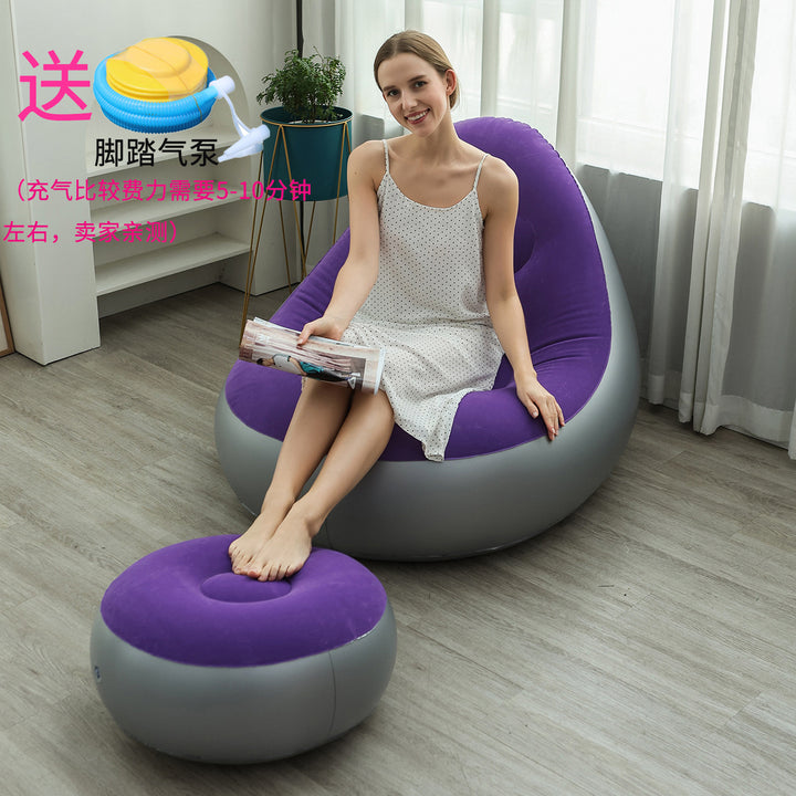 Women's Inflatable Comfort Sofa with Ergonomic Backrest Stornfield