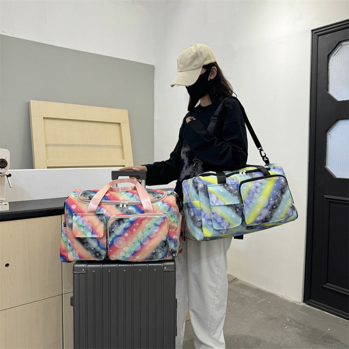 Sporty travel bag with removable compartments and durable design Stornfield