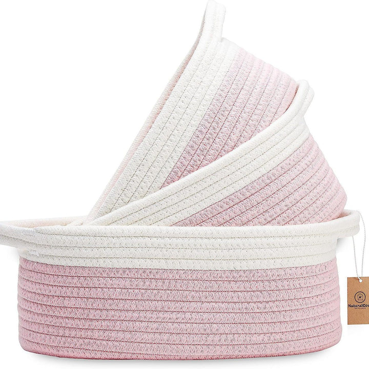 Ladies durable and stylish storage basket in layered look Stornfield