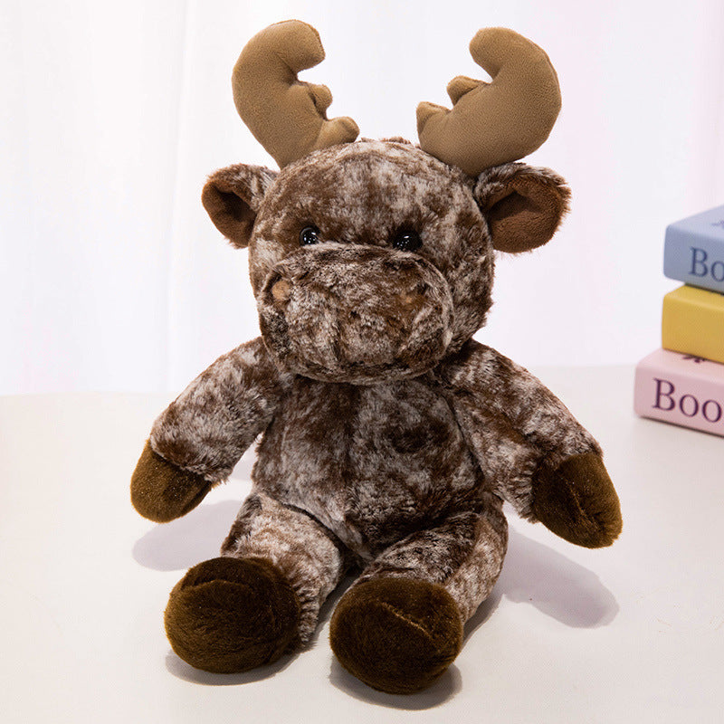 Premium Plush Lamb Comforter Stuffed Toy with Soft Faux-Fur and Embroidered Features Stornfield