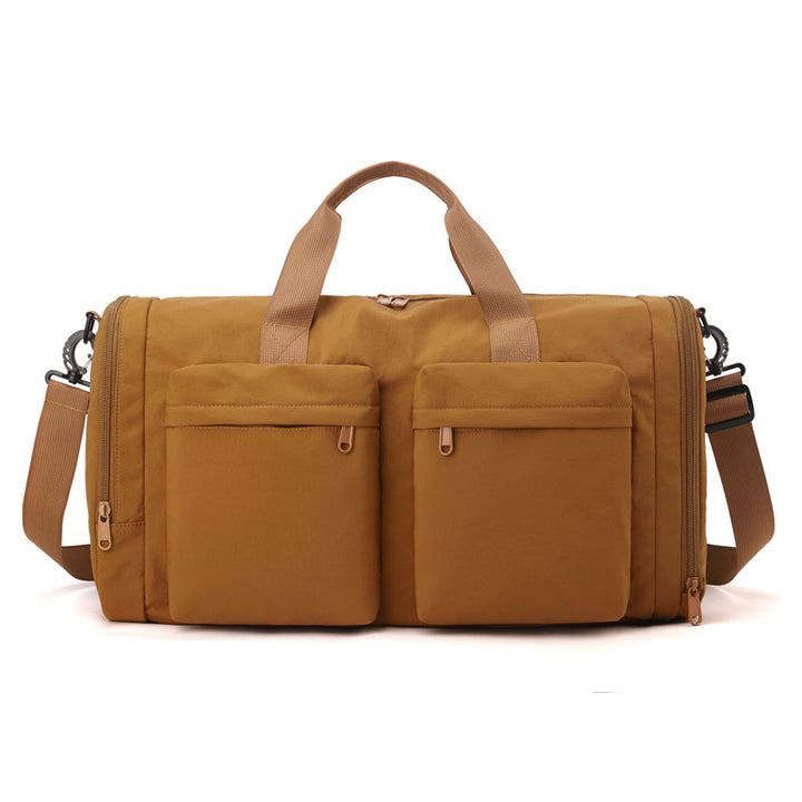 Large Capacity Travel Duffle with Dual Side Pockets