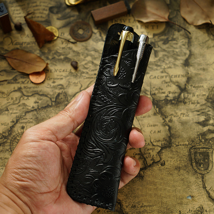 Handmade Leather Pen Case
