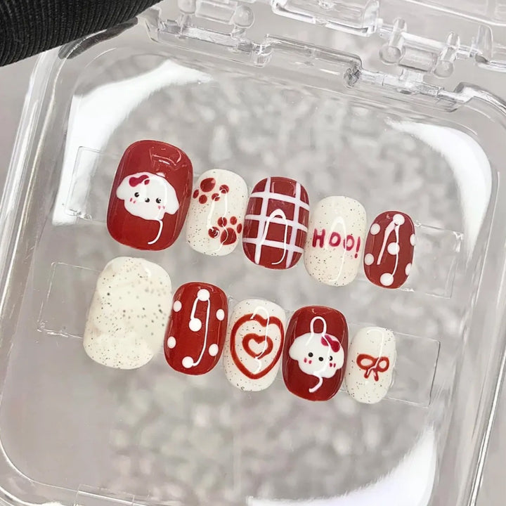 Creative Press-On Nail Art Kit