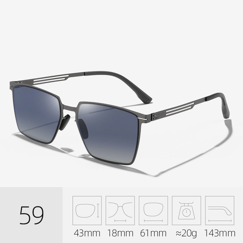Stylish Polarized Square Sunglasses Stornfield