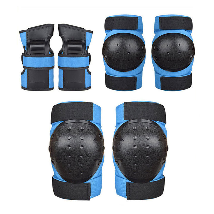 Safety package with knee protectors and wrist protectors Stornfield