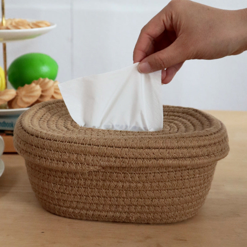 Decorative Woven Tissue Holder Stornfield