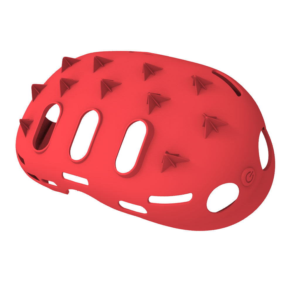 Safety helmet cover with sturdy structure and ventilation openings Stornfield