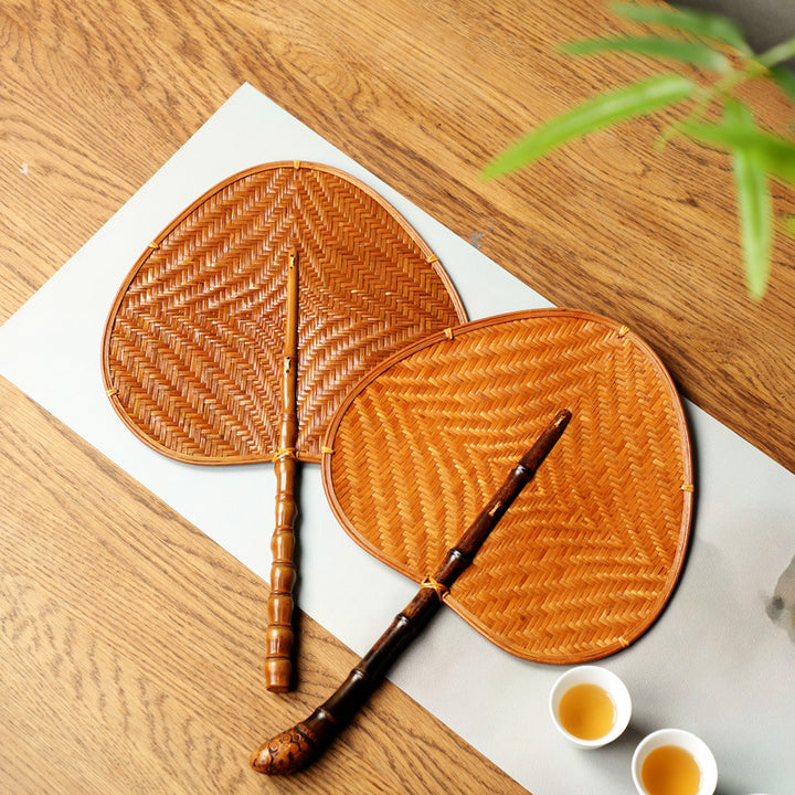 Women traditional bamboo fan Stornfield