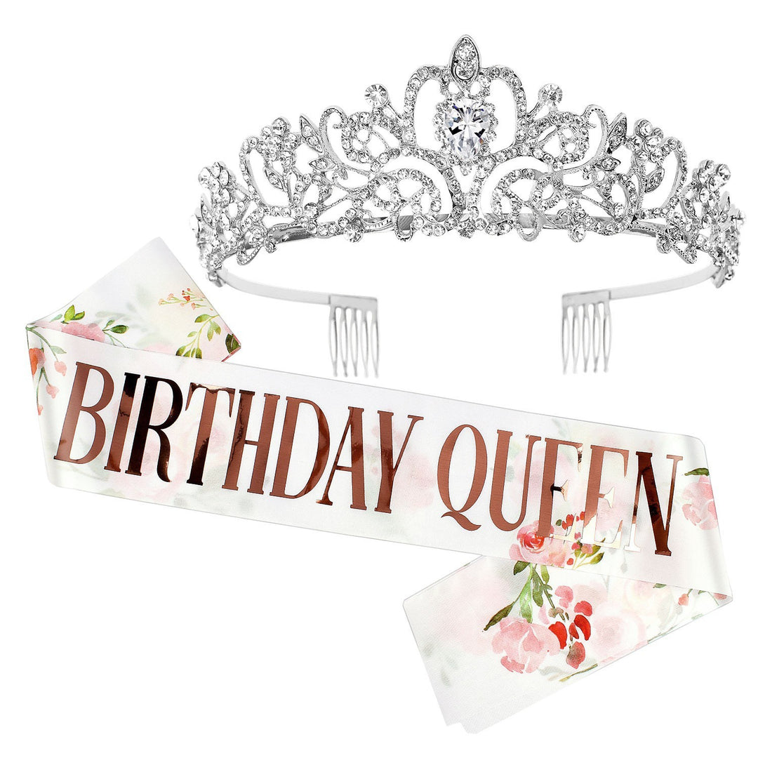 Women's Festive Crown with Elegant Sash Stornfield