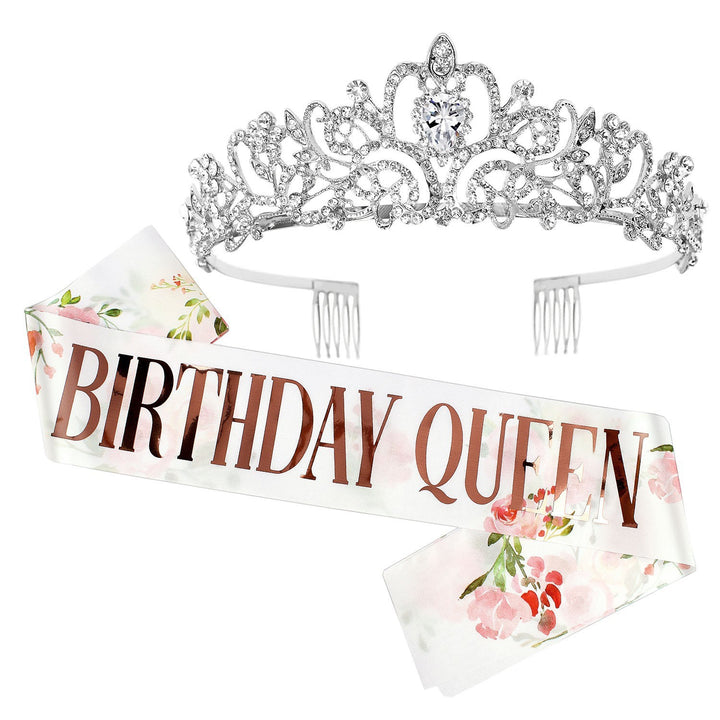 Women's Festive Crown with Elegant Sash Stornfield