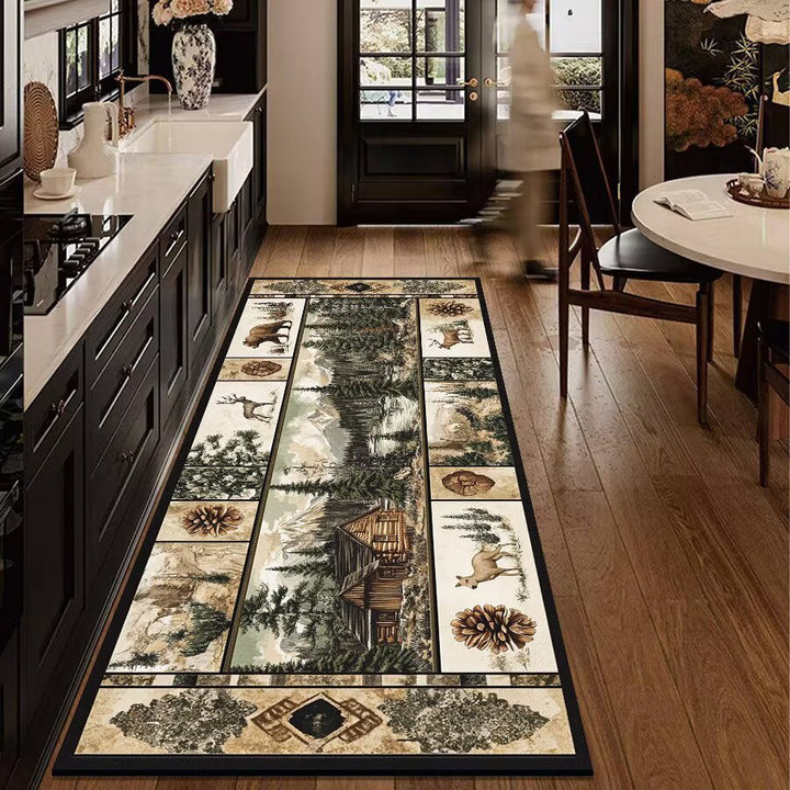 Rustic Outdoor Adventure Area Mat Stornfield