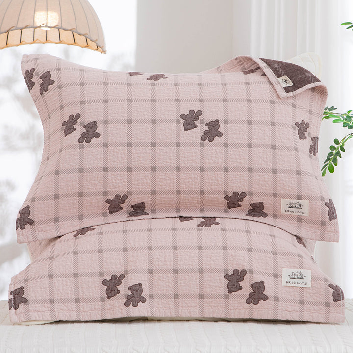 Ladies pillowcase with playful horse motif Stornfield