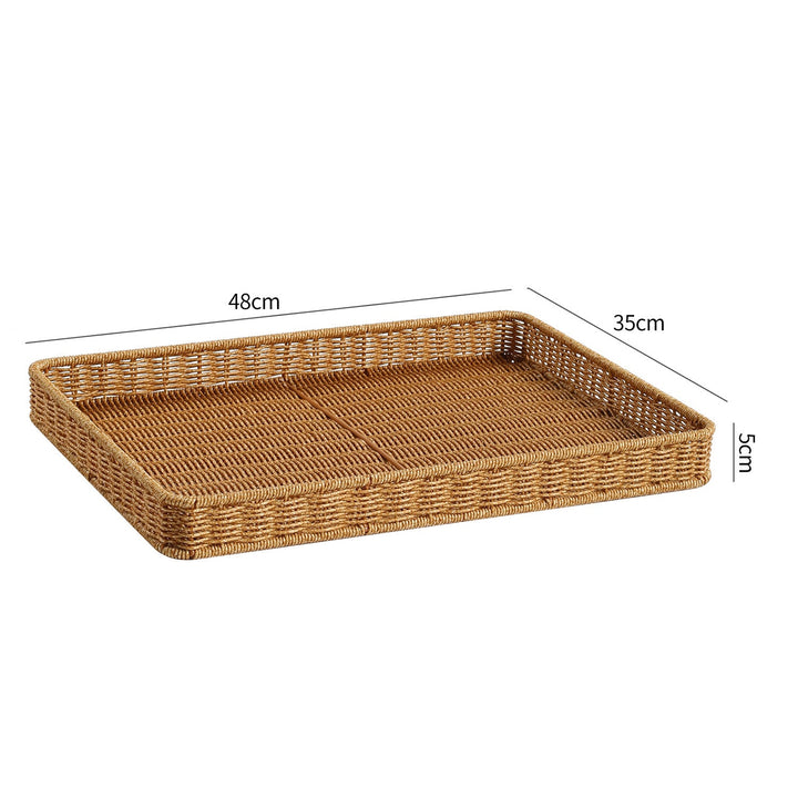 Handwoven Decorative Storage Chest Stornfield