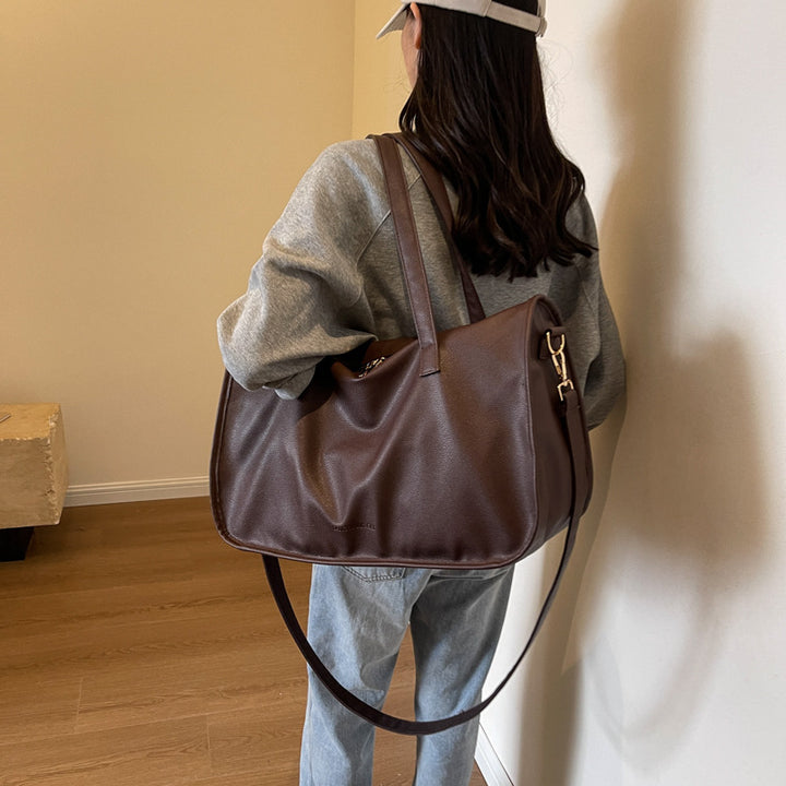 Elegant Tote Bag Made of High-Quality Faux Leather Stornfield