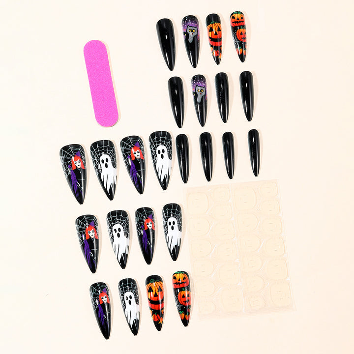 Halloween-Themed 3D Decorative Nail Art Extensions Stornfield