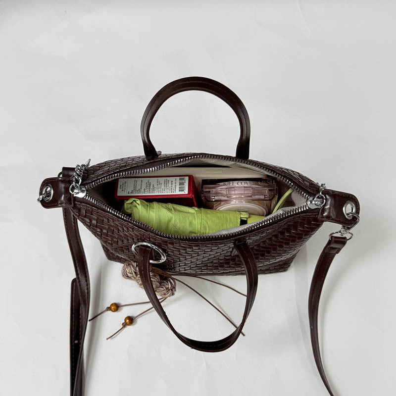 Woven Texture Handbag