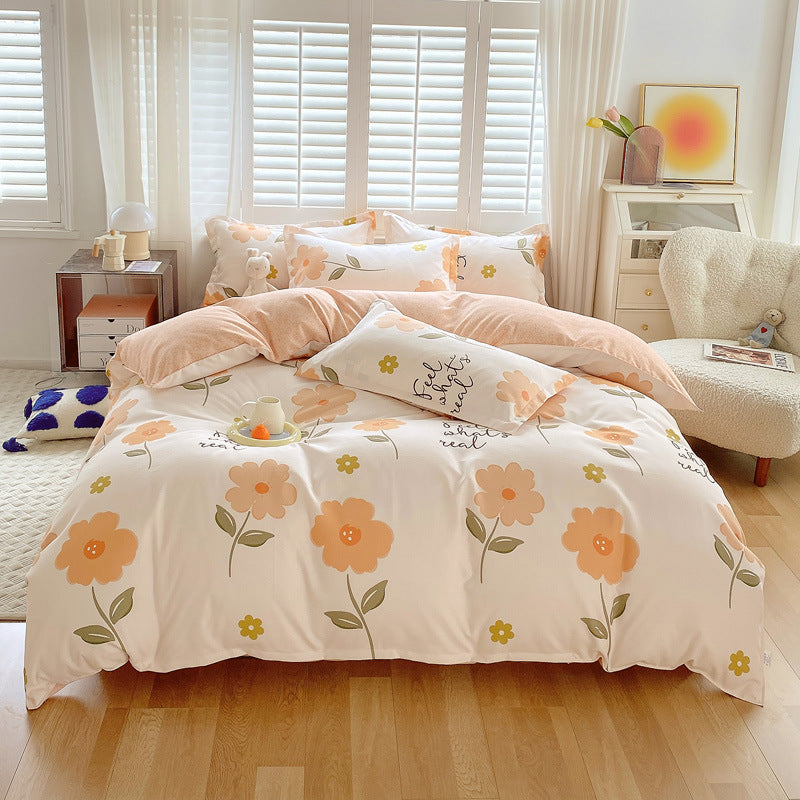Modern Graphic Print Bedding Set