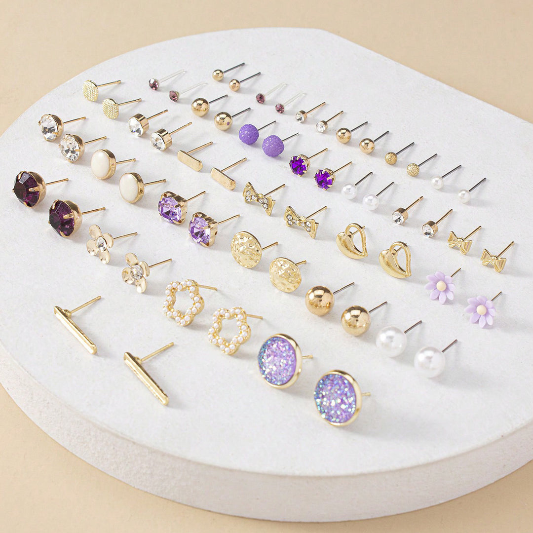 Earring set with versatile motifs Stornfield