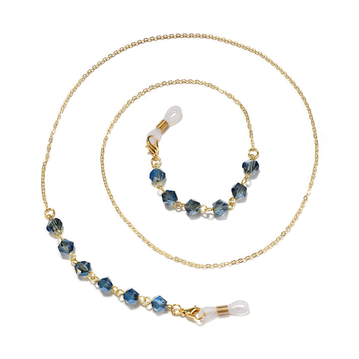 Elegant Crystal-Studded Eyewear Chain Stornfield